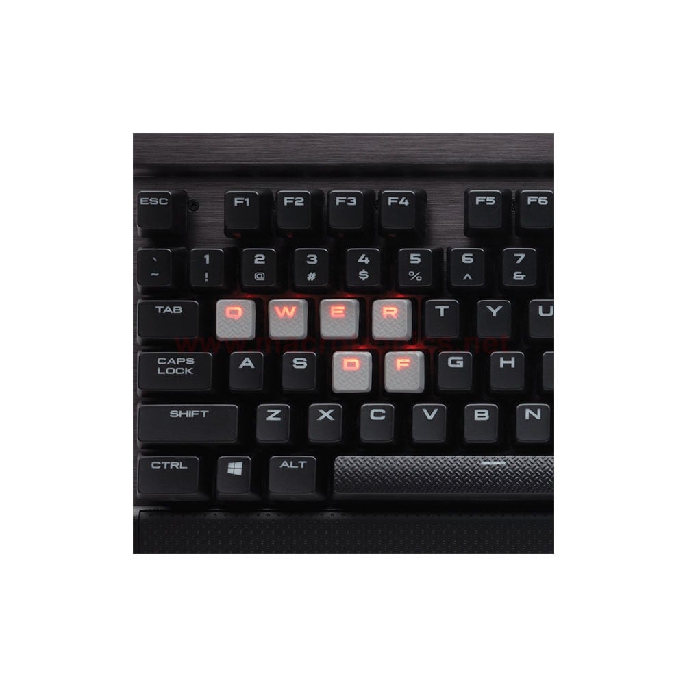 صورة Corsair K70 LUX Mechanical Gaming Keyboard Red LED - Cherry MX Red رقم 2
