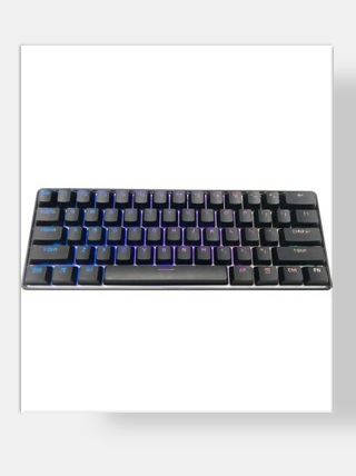 صورة Kraken Pro 60% Mechanical Keyboard - Silver Speed (Linear) رقم 4
