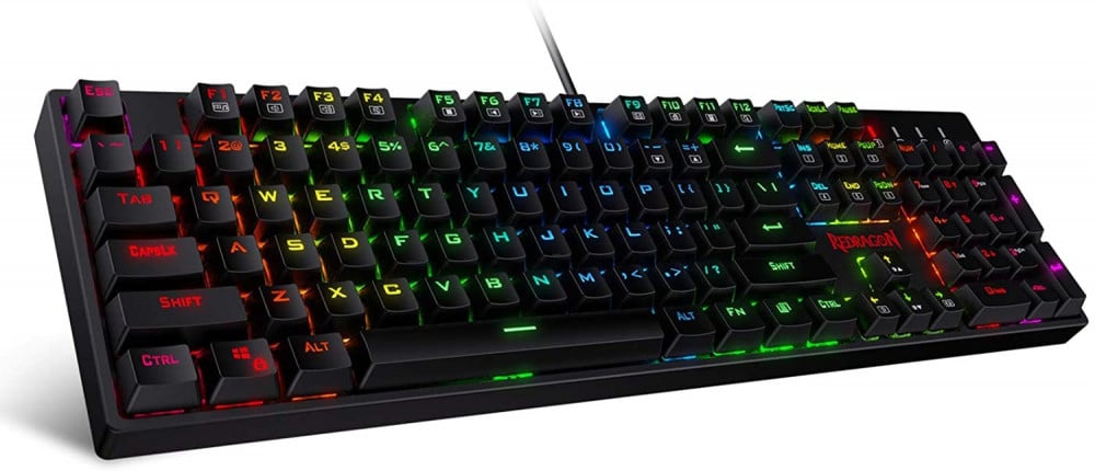 صورة كيبورد Redragon K582 SURARA RGB - الأداء الهادئ والدقة المثالية للألعاب رقم 2