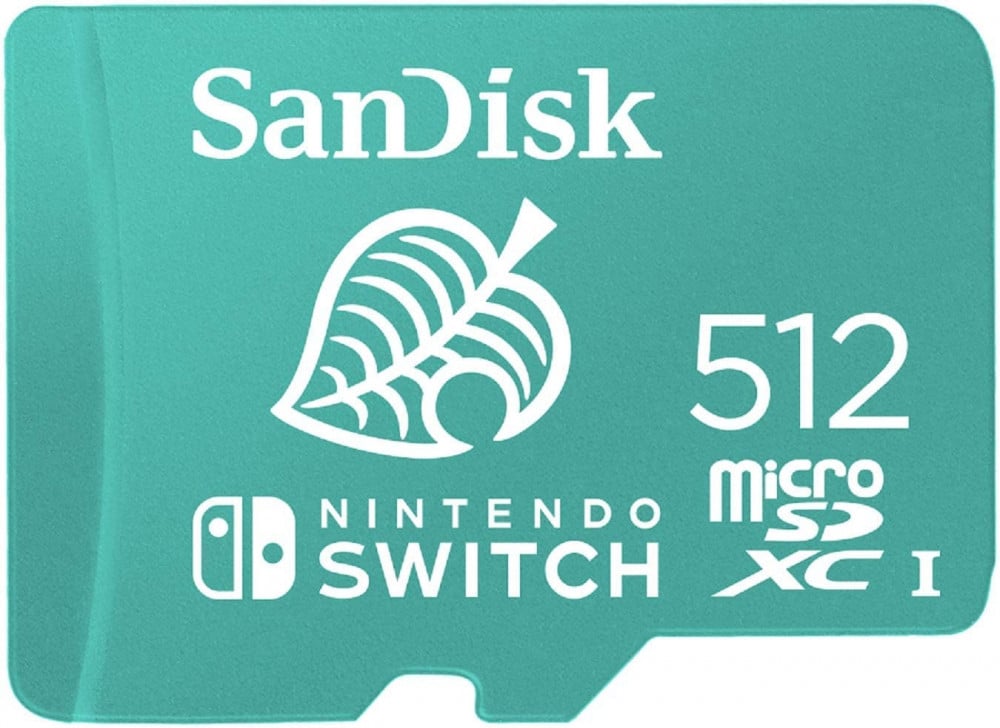 صورة بطاقة ذاكرة مايكرو اس دي اكس سي 512 جيجا SanDisk 512GB microSDXC Card, Licensed for Nintendo Switch Sdsqxao 512G Gnczn رقم 2