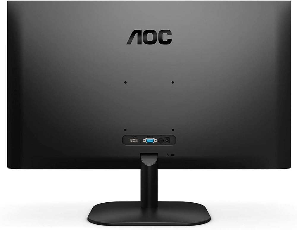 صورة شاشة اوك 60 هيرتز 24 إنش - AOC 24B2XH 24" Full HD IPS Monitor, 3-Sided Frameless & Ultra Slim HDMI and VGA inputs, Lowblue Mode, VESA compatible,Black رقم 4