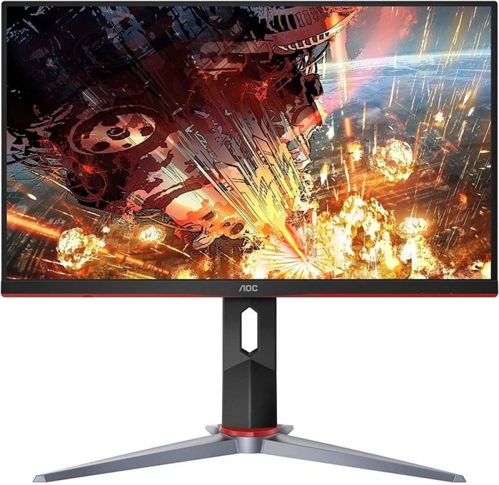 صورة شاشة اوك 144 هيرتز 24 إنش - AOC 24G2 24" Frameless FHD 1ms 144Hz Gaming Monitor رقم 2