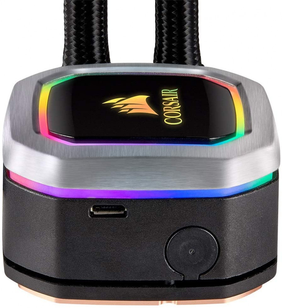 صورة مبرد مائي CORSAIR H115i RGB Platinum أداء تبريد فائق وإضاءة RGB مذهلة رقم 8