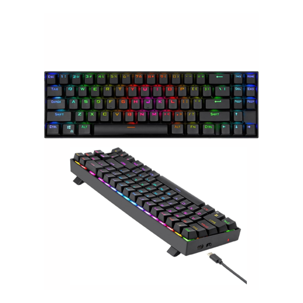 صورة Redragon K599-KRS Deimos RGB Compact Wireless Mechanical Gaming Keyboard