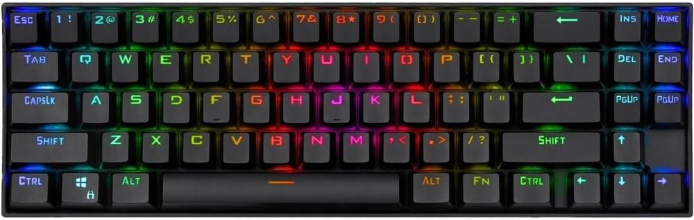 صورة Redragon K599-KRS Deimos RGB Compact Wireless Mechanical Gaming Keyboard رقم 8