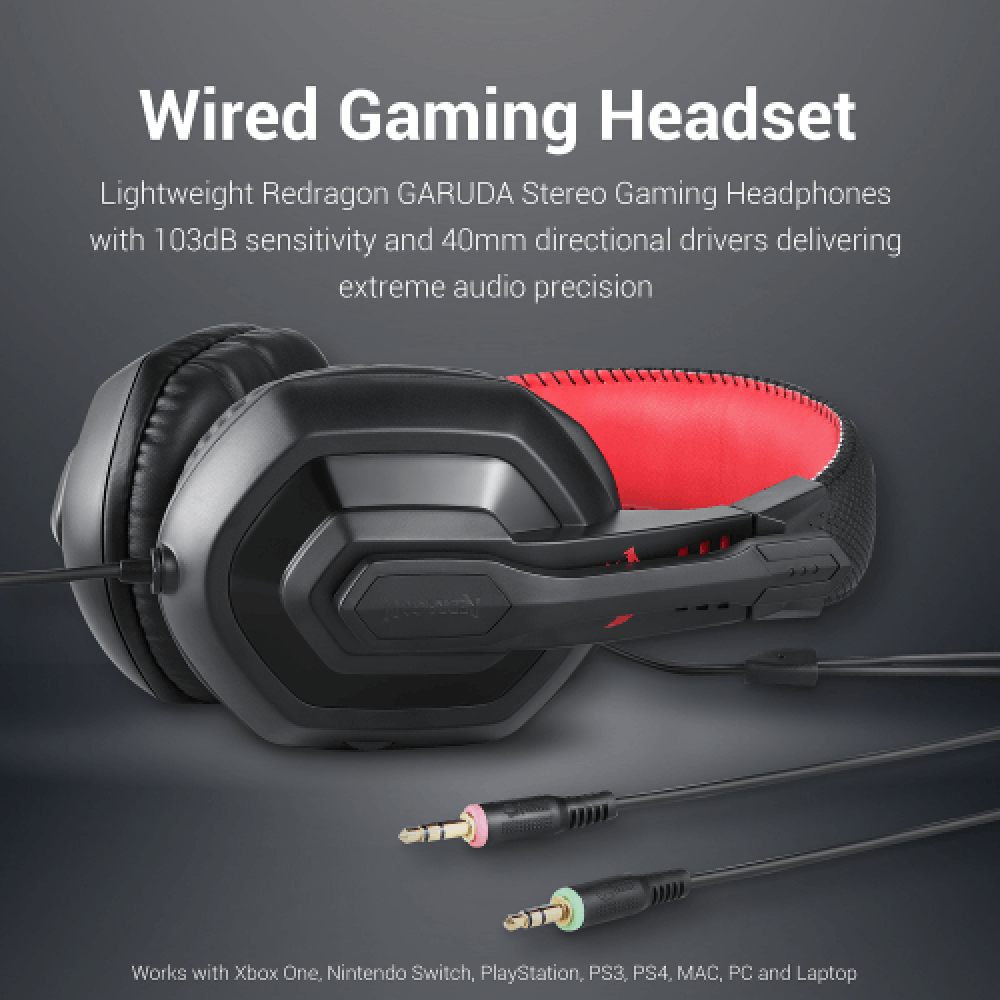 صورة REDRAGON S101 WIRED RGB BACKLIT GAMING KEYBOARD AND MOUSE, GAMING MOUSE PAD, GAMING HEADSET COMBO ALL IN 1 PC GAMER BUNDLE FOR WINDOWS PC – (BLACK) رقم 2