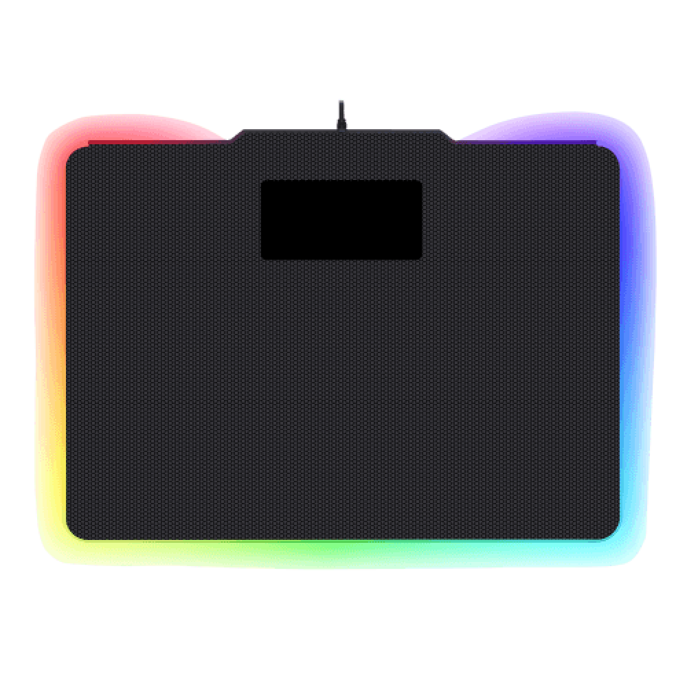 صورة REDRAGON P009 GAMING MOUSE PAD, RGB LED LIGHTING EFFECTS, WIRED, HARD NON-SLIP RUBBER LOW FRICTION SURFACE MOUSE MAT SOFTWARE PROGRAMMABLE FOR MMO COMPUTER WINDOWS PC GAMERS (14.1 X 10.4 INC رقم 3