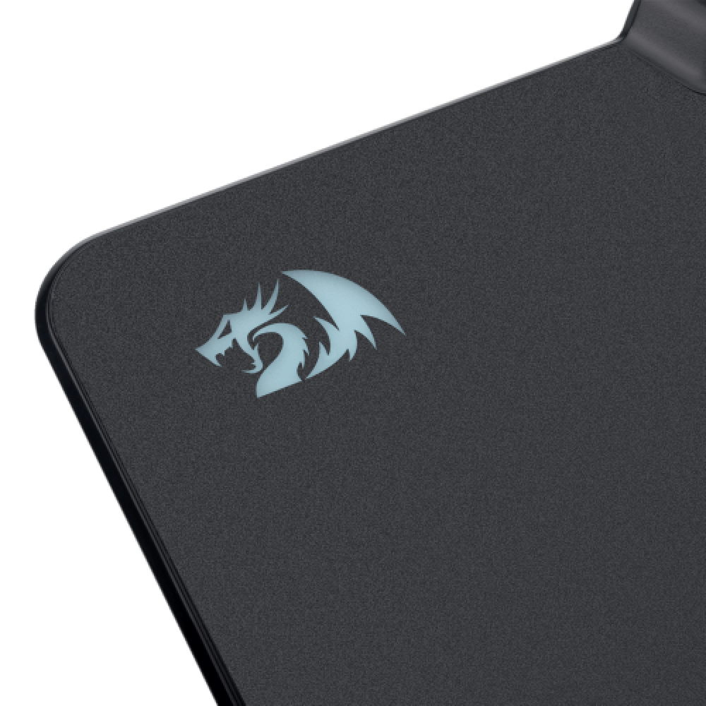 صورة REDRAGON P009 GAMING MOUSE PAD, RGB LED LIGHTING EFFECTS, WIRED, HARD NON-SLIP RUBBER LOW FRICTION SURFACE MOUSE MAT SOFTWARE PROGRAMMABLE FOR MMO COMPUTER WINDOWS PC GAMERS (14.1 X 10.4 INC رقم 5