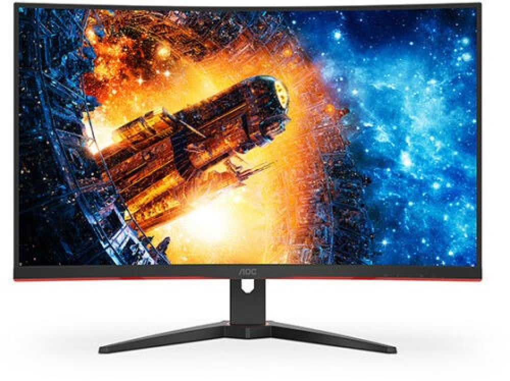 صورة شاشة اوك 165 هيرتز 31.5 إنش - AOC 31.5" C32G2E 1ms 165Hz Full HD FreeSync Curved Monitor رقم 5