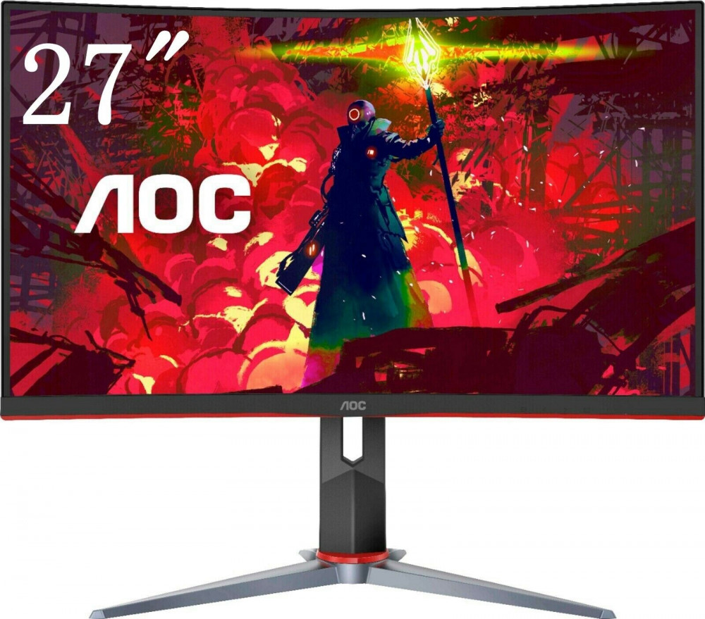 صورة شاشة اوك 165 هيرتز 27 إنش - AOC C27G2 27" FHD FreeSync Curved Gaming Monitor 1080P VA 165Hz 1ms رقم 5