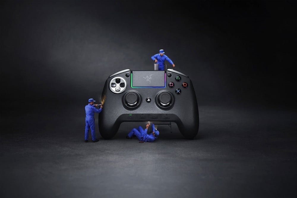 صورة Razer Raiju Ultimate Esports Capable Wireless and Wired Gaming Controller (PS4) رقم 5