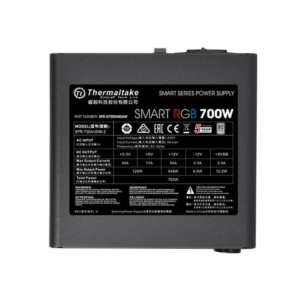 صورة Thermaltake Smart RGB 700W 80