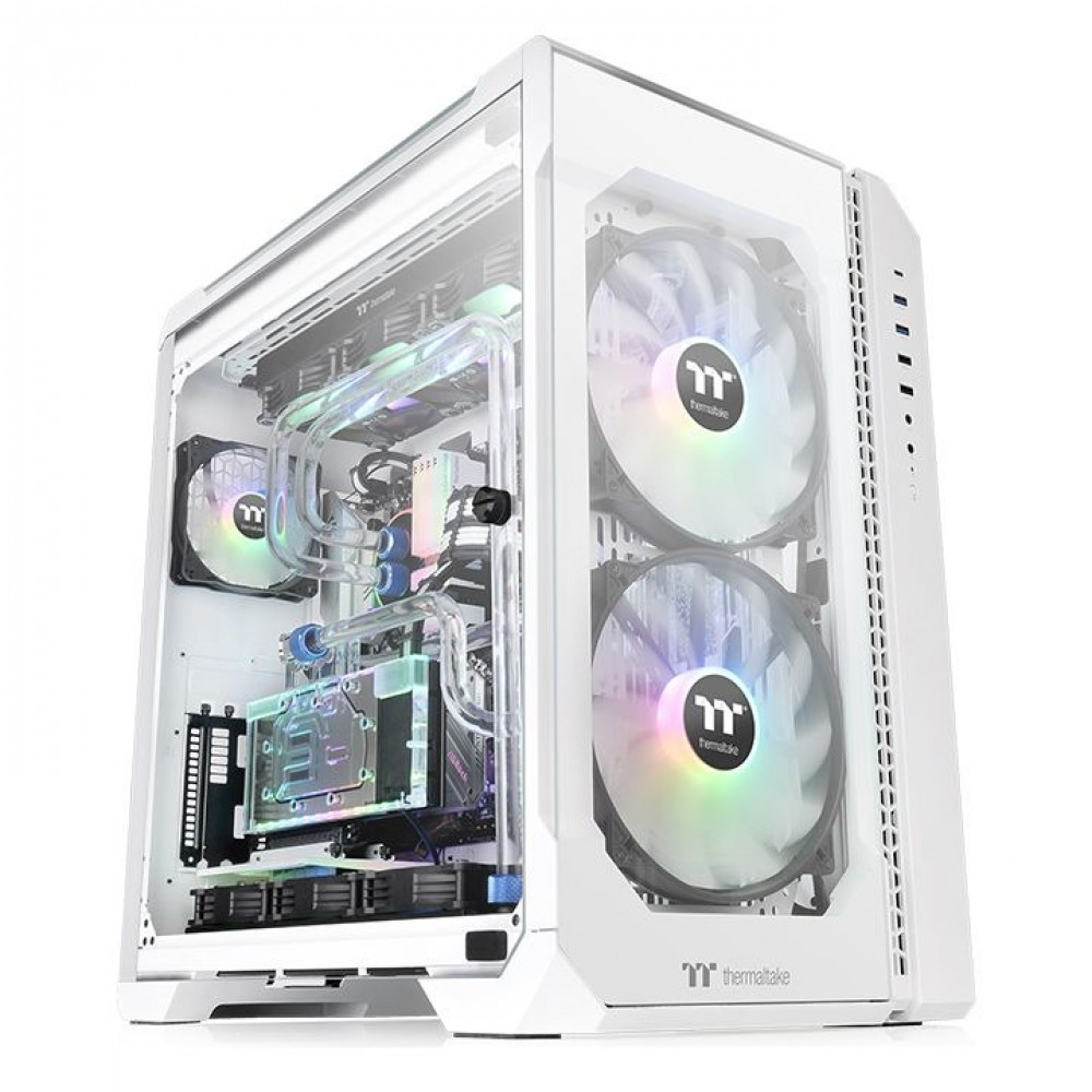 صورة Thermaltake View 51 TG ARGB Snow Midi-Tower White