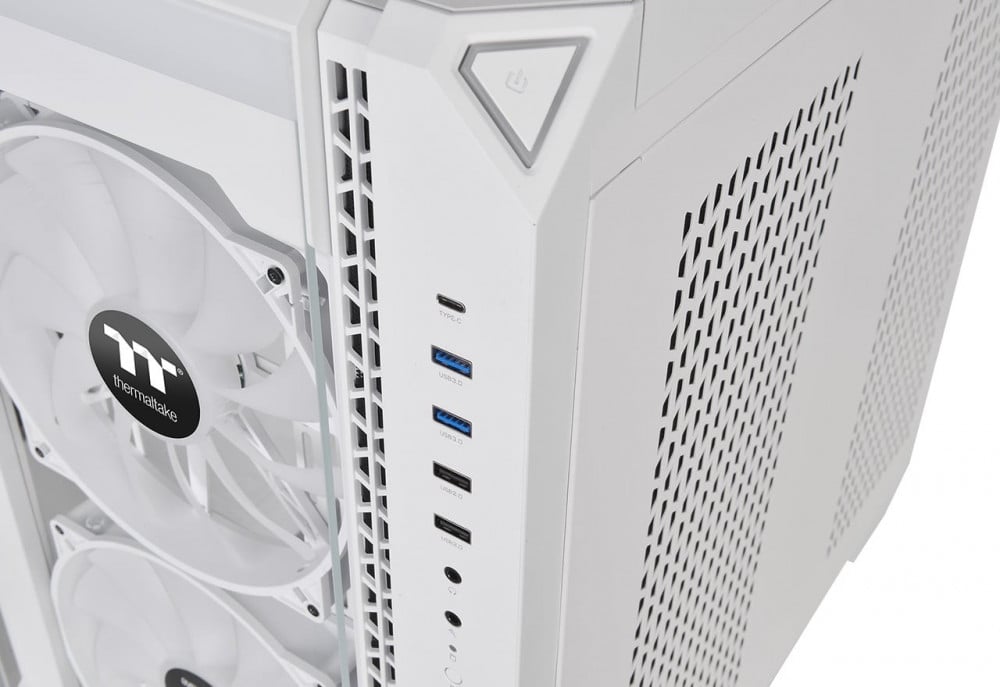 صورة Thermaltake View 51 TG ARGB Snow Midi-Tower White رقم 2