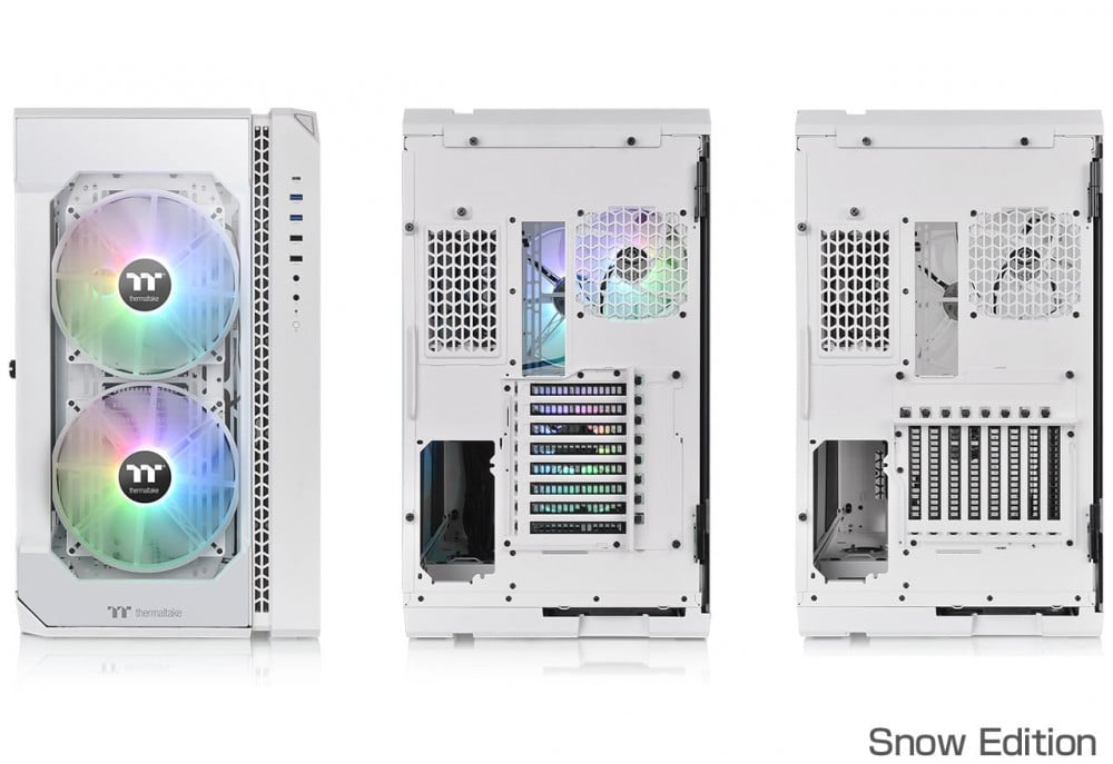 صورة Thermaltake View 51 TG ARGB Snow Midi-Tower White رقم 5