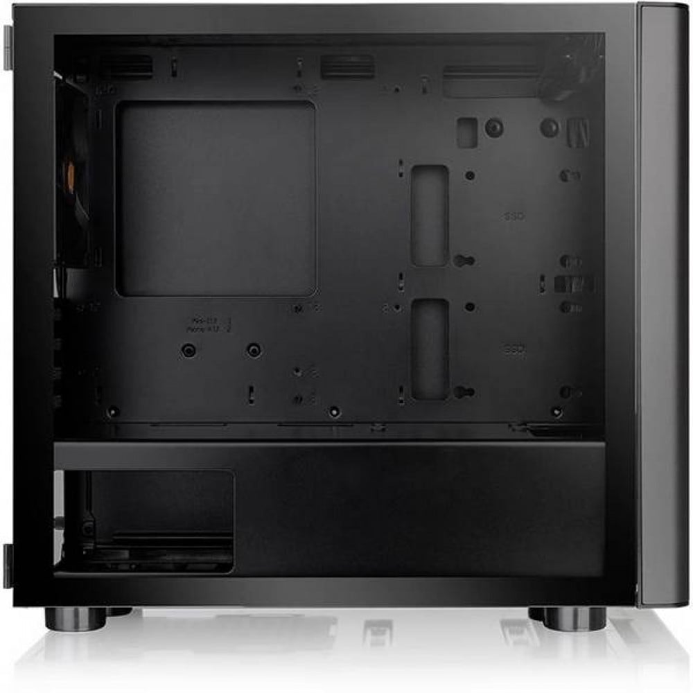 صورة Thermaltake V150 TG Microtower PC casing Black Built-in LED fan, Window, Dust filter رقم 3