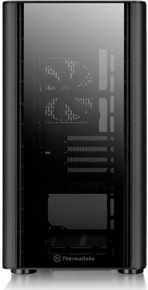 صورة Thermaltake V150 TG Microtower PC casing Black Built-in LED fan, Window, Dust filter رقم 4