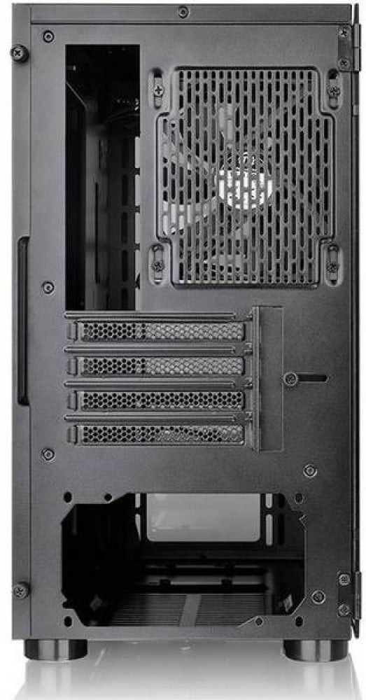 صورة Thermaltake V150 TG Microtower PC casing Black Built-in LED fan, Window, Dust filter رقم 7