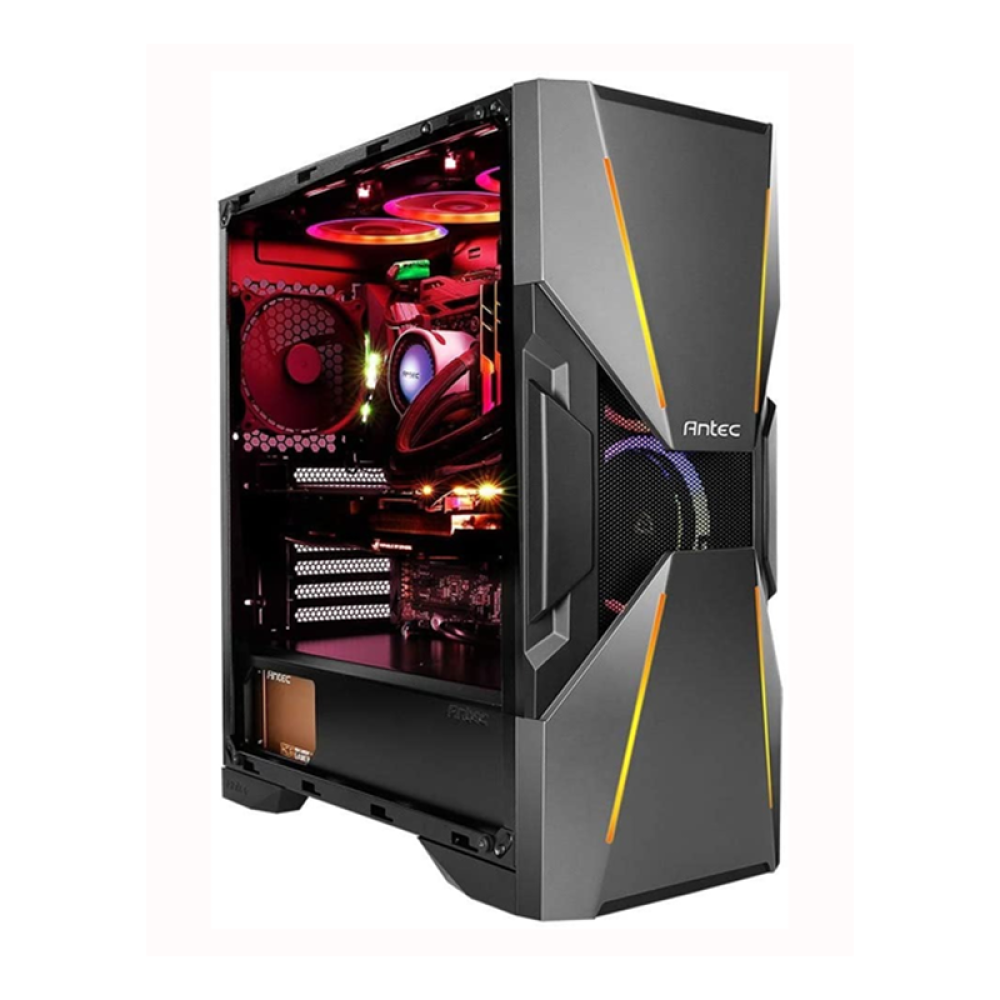صورة Antec DA601 Midi-Tower Black Computer Case (Midi-Tower, PC, Plastic, SPCC, ATX, EATX, Micro-ATX, Black, 16 cm)