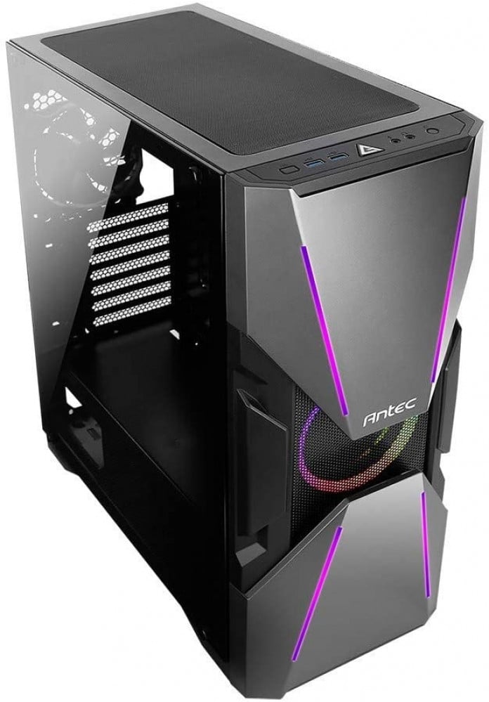صورة Antec DA601 Midi-Tower Black Computer Case (Midi-Tower, PC, Plastic, SPCC, ATX, EATX, Micro-ATX, Black, 16 cm) رقم 2