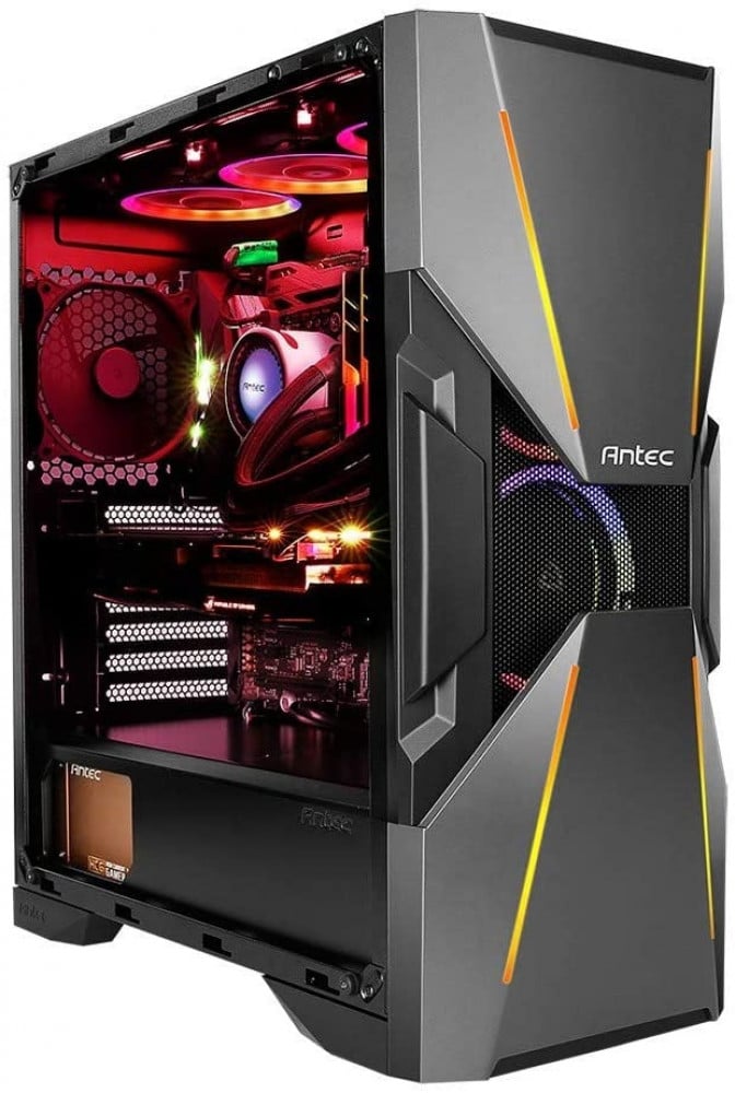 صورة Antec DA601 Midi-Tower Black Computer Case (Midi-Tower, PC, Plastic, SPCC, ATX, EATX, Micro-ATX, Black, 16 cm) رقم 4