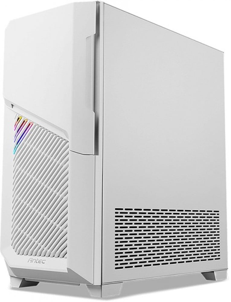 صورة Antec DP502 Flux White Mid Tower 2 X USB 3.0 Tempered Glass Side Window Panel White Case with RGB LED Lighting رقم 6