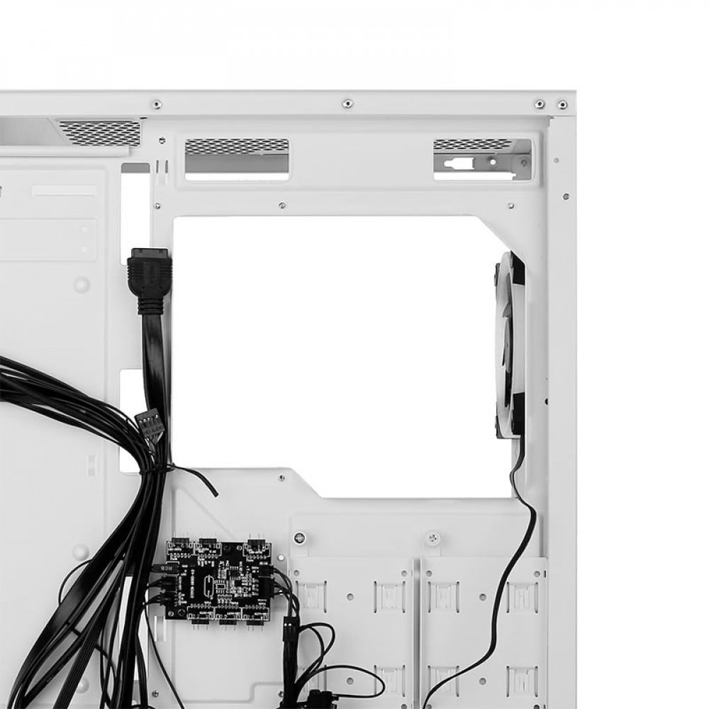 صورة Antec Dark Phantom Dp501 White ATX Mid Tower Gaming Case / ARGB Motherboard Sync رقم 11