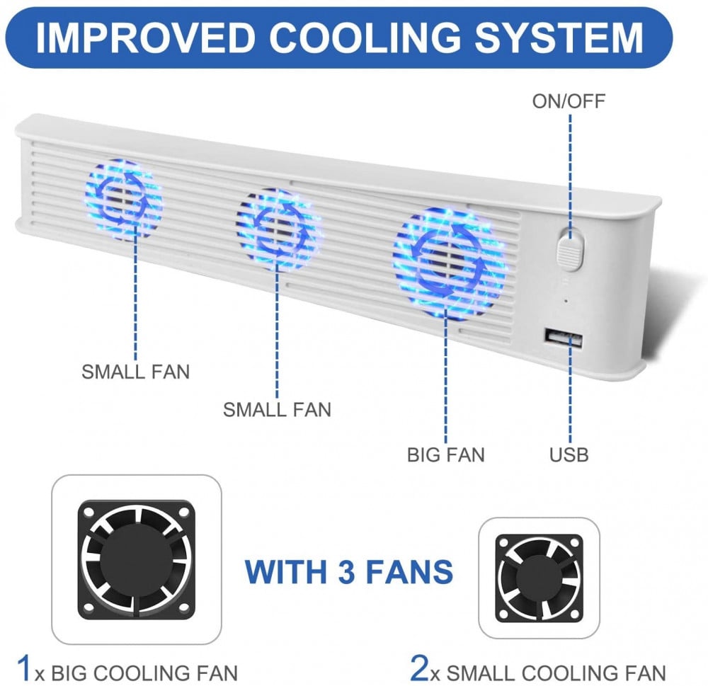 صورة مروحه خارجيه سوني 5 - COOLING FAN FOR PS5 DE/UHD رقم 2