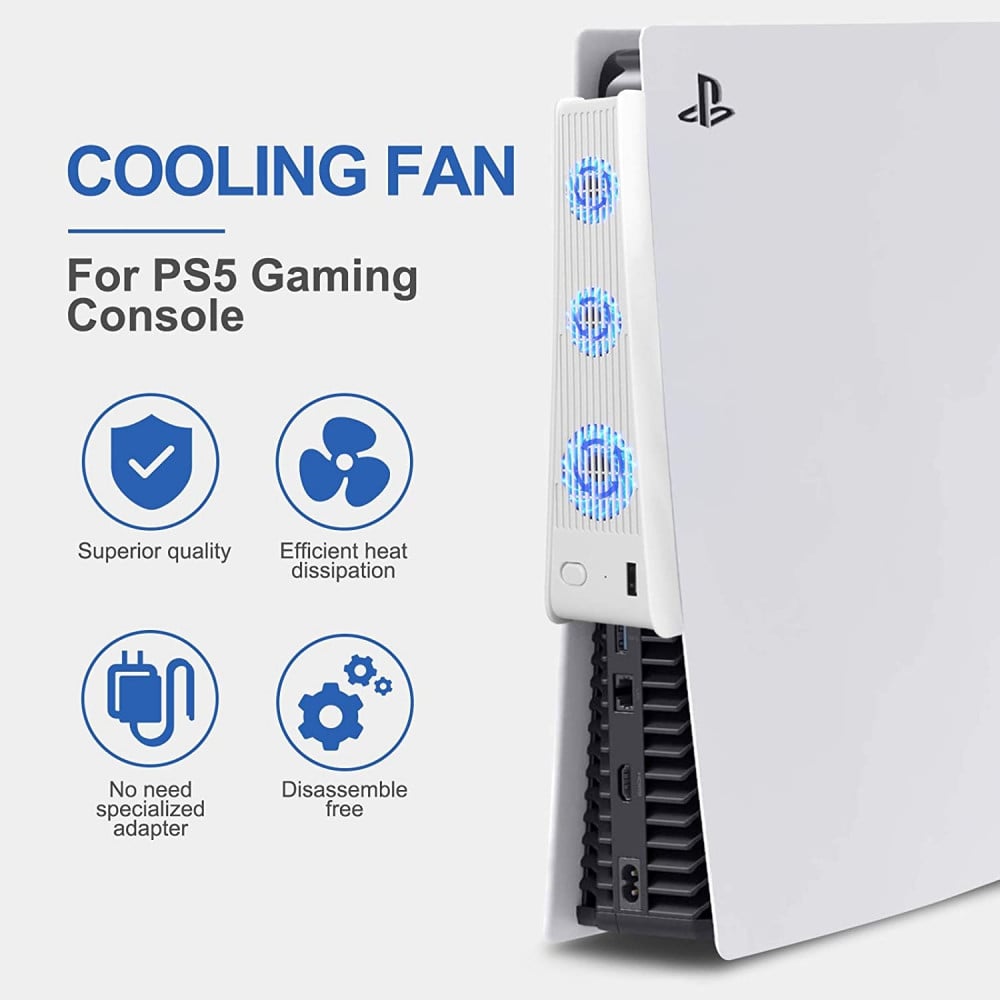 صورة مروحه خارجيه سوني 5 - COOLING FAN FOR PS5 DE/UHD رقم 3