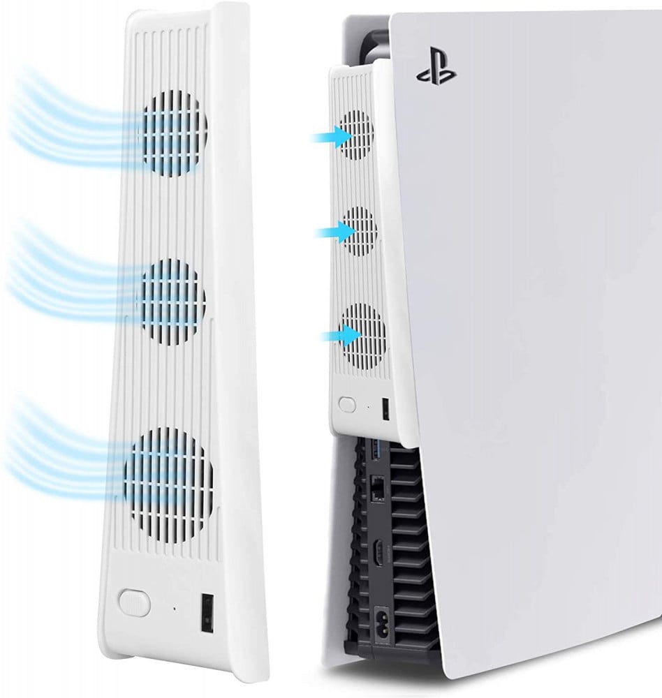 صورة مروحه خارجيه سوني 5 - COOLING FAN FOR PS5 DE/UHD رقم 4
