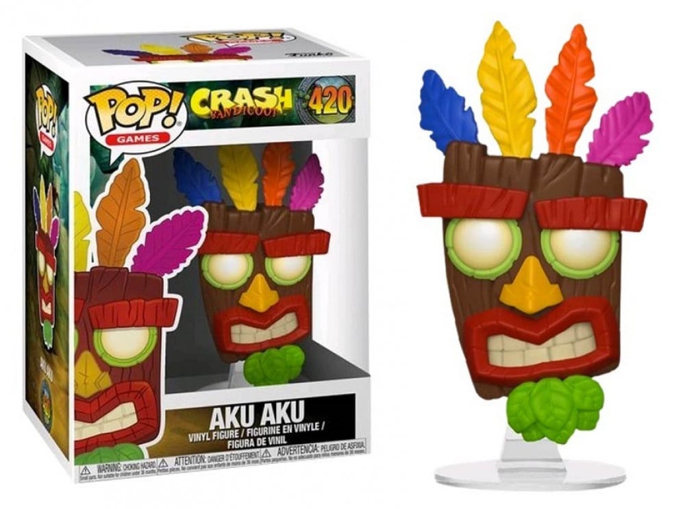 صورة Funko Pop! Games Crash Bandicoot - Aku Aku #420