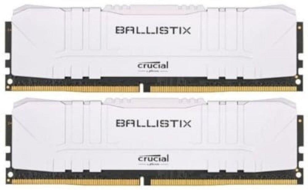 صورة رام Ballistix DDR4 16GB (2x8GB) 3200MHz White – أداء فائق وتصميم أنيق رقم 2