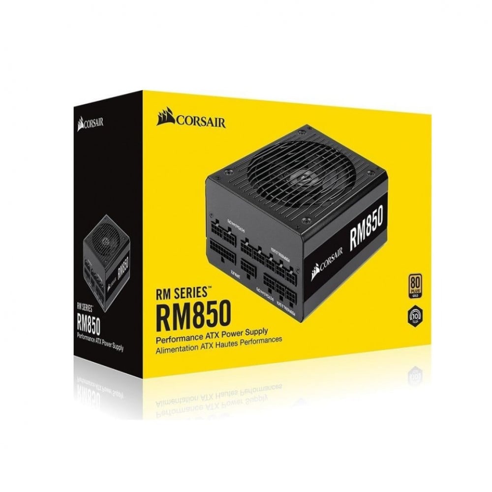 صورة باور سبلاي Corsair 850W (Gold) Modular – أداء عالي وكفاءة استثنائية رقم 2