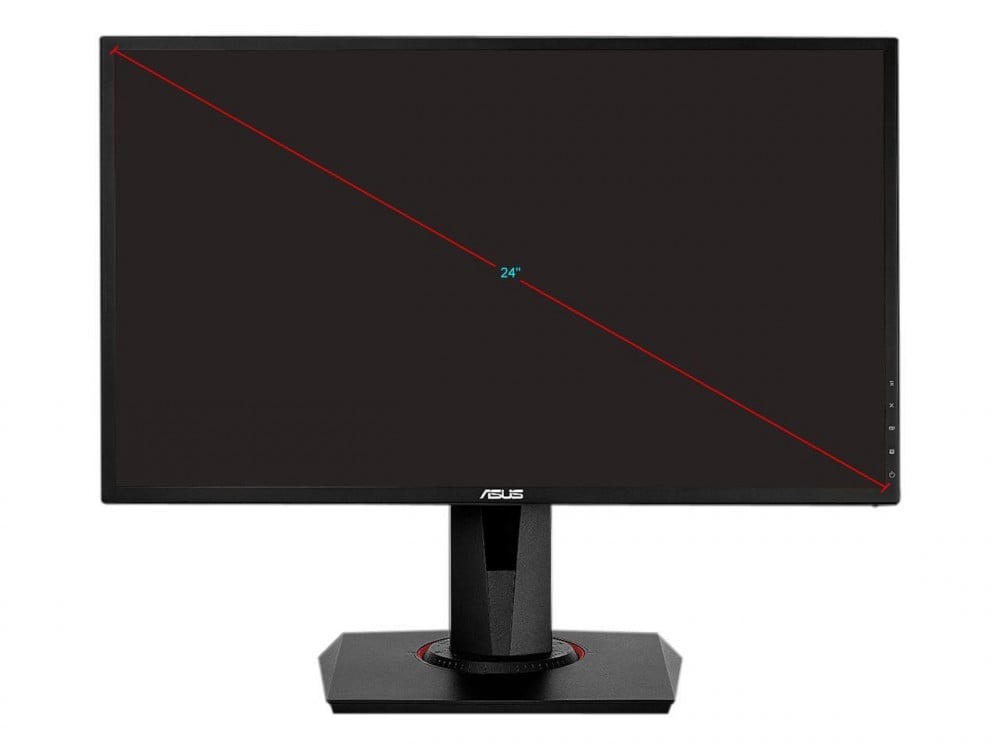 صورة شاشة أسوس 165 هيرتز 24 إنش - ASUS VG248QG Gaming Monitor - 24”, Full HD, 0.5ms, overclockable 165Hz رقم 4