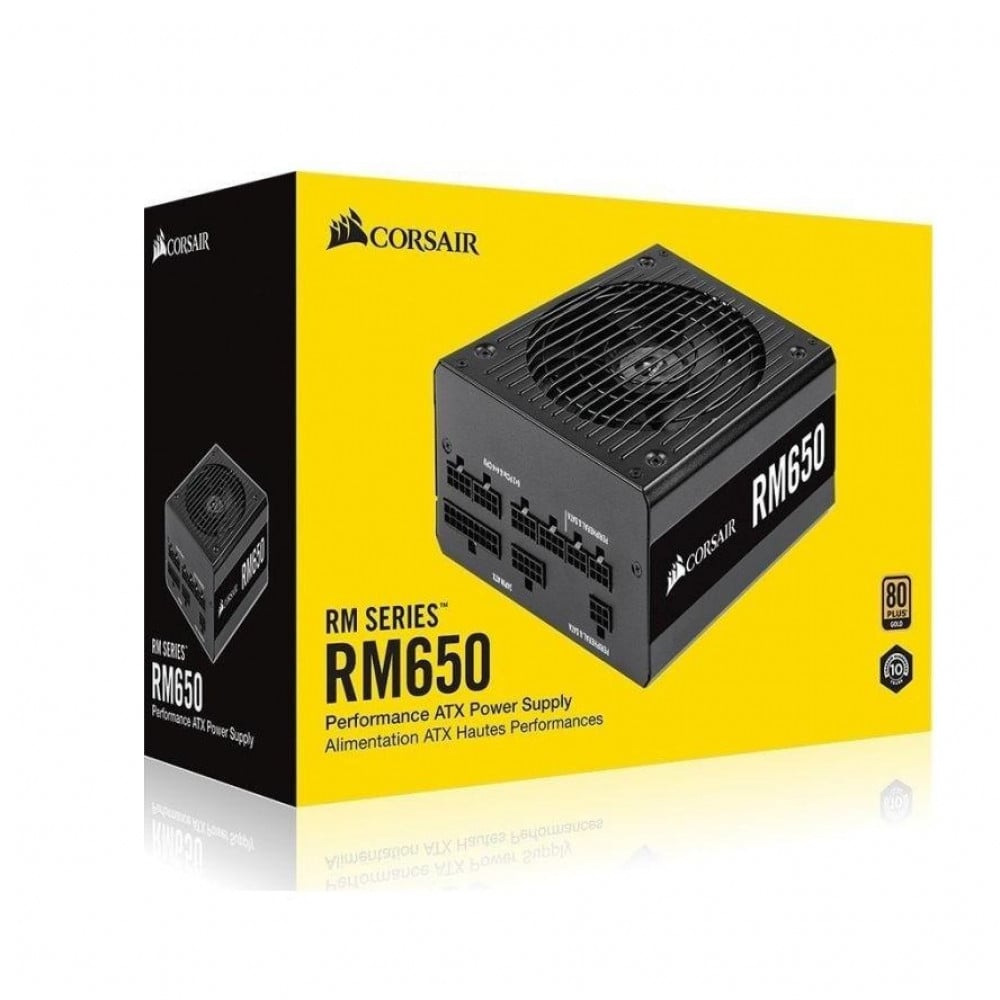صورة Corsair RM650 80 Plus Gold Power Supply رقم 2