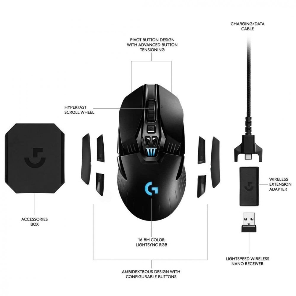 صورة Logitech Gaming Mouse G903 LIGHTSPEED رقم 2