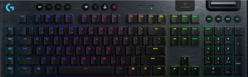صورة Logitech G915 LIGHTSPEED WIRELESS RGB MECHANICAL GAMING KEYBOARD رقم 6