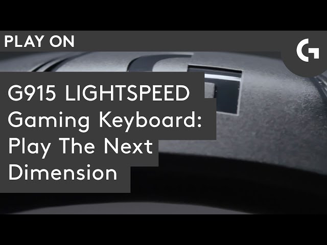 صورة Logitech G915 LIGHTSPEED WIRELESS RGB MECHANICAL GAMING KEYBOARD رقم 7
