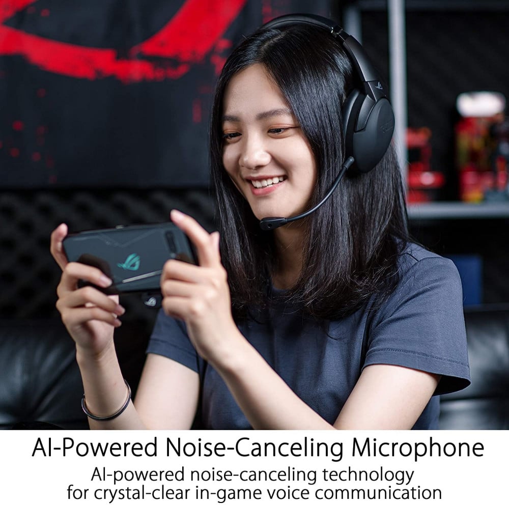 صورة سماعة اسوس هيدست - Asus ROG Strix Go 2.4 Wireless Gaming Headset رقم 3