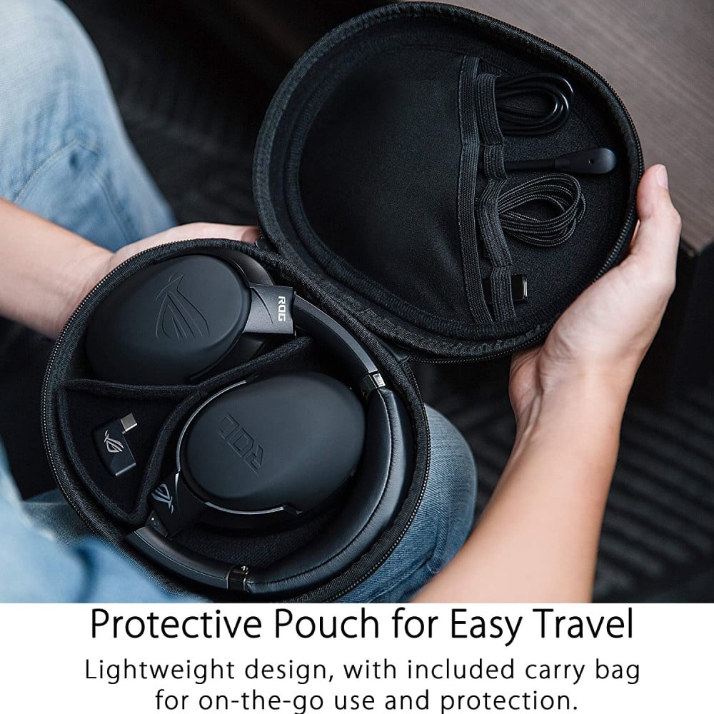 صورة سماعة اسوس هيدست - Asus ROG Strix Go 2.4 Wireless Gaming Headset رقم 4