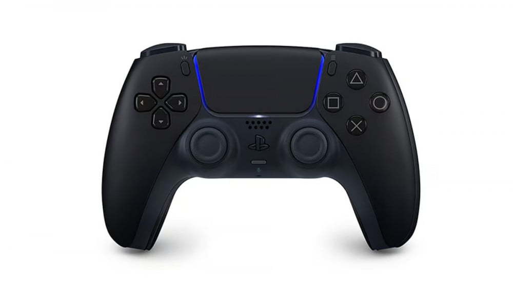 صورة يد سوني 5 دوال سينس لاسلكية أصلية أسود فاحم - Sony PlayStation 5 DualSense Wireless Controller Midnight Black رقم 3