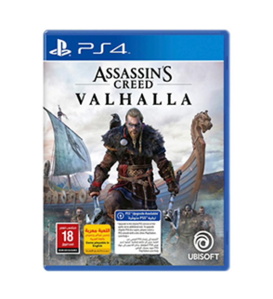 صورة Assassin's Creed Valhalla - لعبة الأكشن والمغامرات لجهاز PS4 لعبة مستعملة