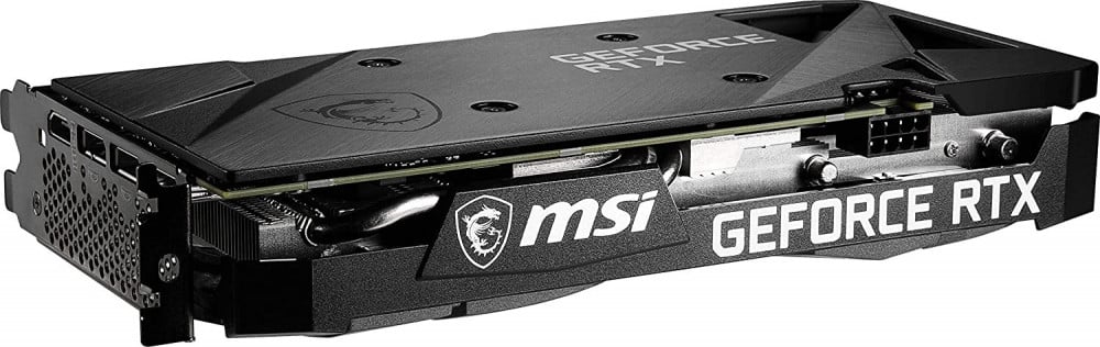 صورة MSI Gaming GeForce RTX 3060 Ti LHR 8GB GDRR6 256-Bit HDMI/DP Nvlink Torx Fan 3 Ampere Architecture OC Graphics Card (RTX 3060 Ti Ventus 2X 8G OCV1 LHR) رقم 4