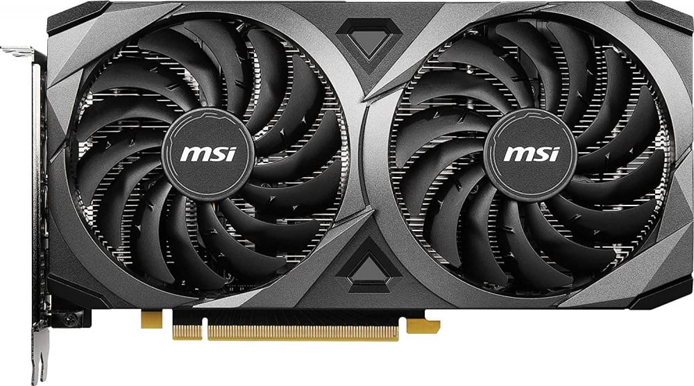 صورة MSI Gaming GeForce RTX 3060 Ti LHR 8GB GDRR6 256-Bit HDMI/DP Nvlink Torx Fan 3 Ampere Architecture OC Graphics Card (RTX 3060 Ti Ventus 2X 8G OCV1 LHR) رقم 6