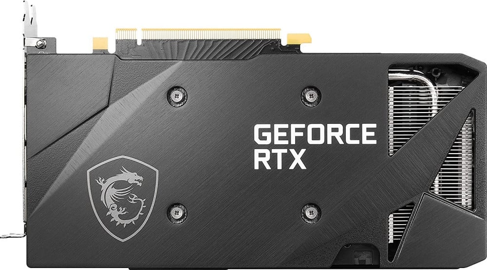 صورة MSI Gaming GeForce RTX 3060 Ti LHR 8GB GDRR6 256-Bit HDMI/DP Nvlink Torx Fan 3 Ampere Architecture OC Graphics Card (RTX 3060 Ti Ventus 2X 8G OCV1 LHR) رقم 7