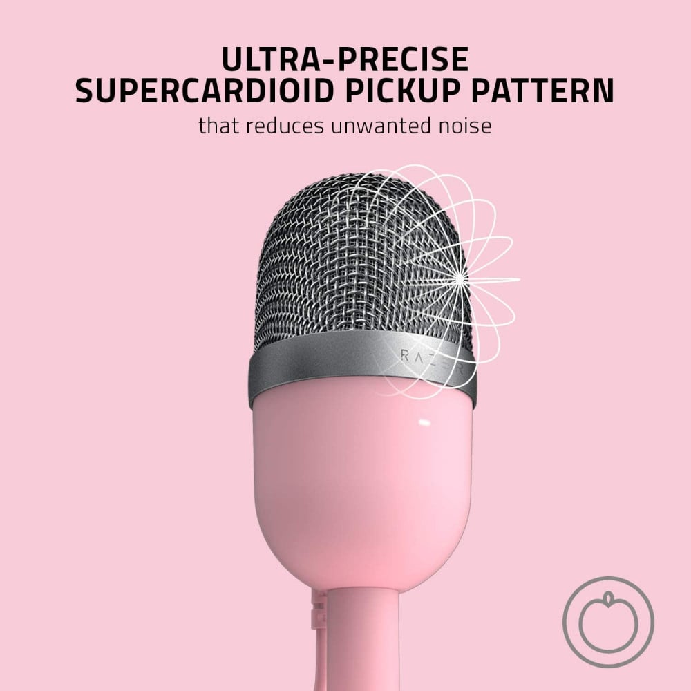 صورة RAZER SEIREN MINI PINK مايك ريزر سيرين ميني رقم 6