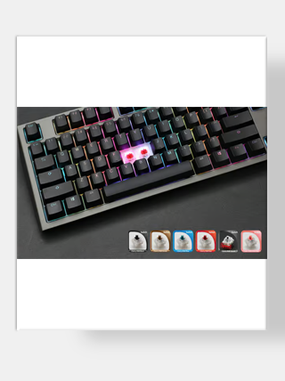 صورة كيبورد دوكي DUCKY One 2 Mini Speed Silver Cherry Switch Seamless Double Shot RGB LED Gaming Keyboard - Black | DKON2061ST-PUSPDAZT1 PC رقم 4