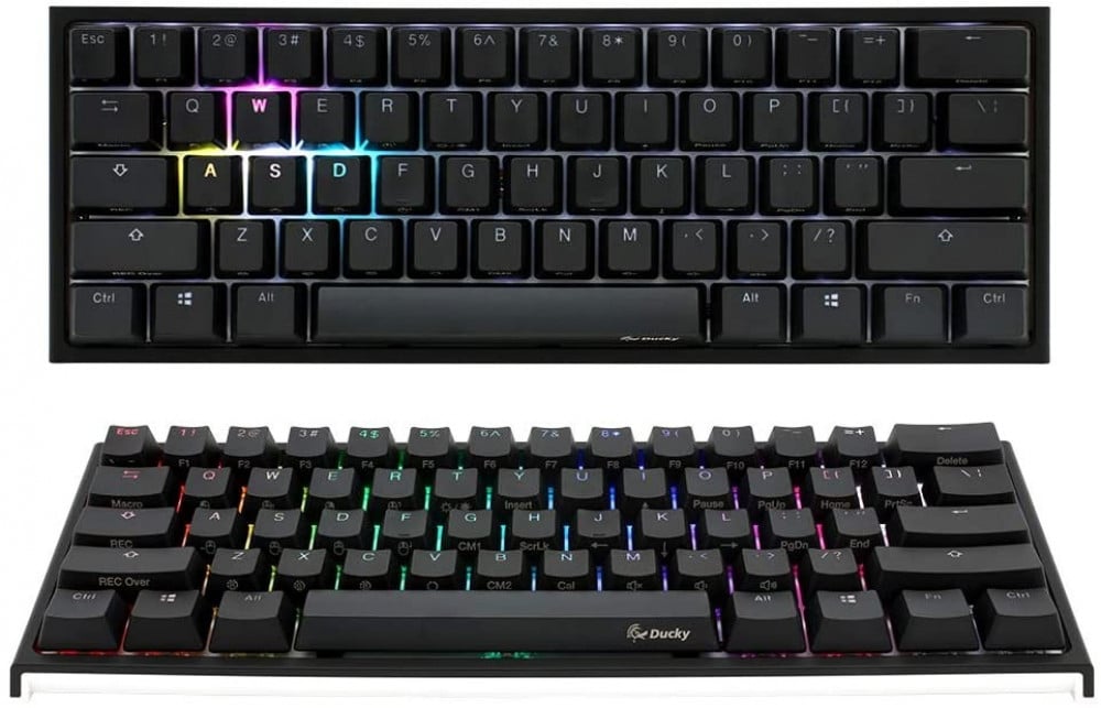 صورة كيبورد دوكي DUCKY One 2 Mini Speed Silver Cherry Switch Seamless Double Shot RGB LED Gaming Keyboard - Black | DKON2061ST-PUSPDAZT1 PC رقم 5