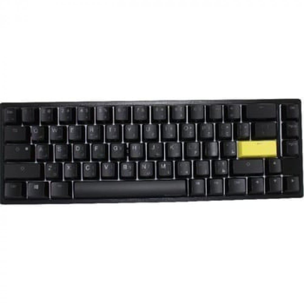 صورة كيبورد دوكي - Ducky One 2 Mini SF 65% Gaming Keyboard Cherry Blue RGB Switch, Black - Arabic رقم 2