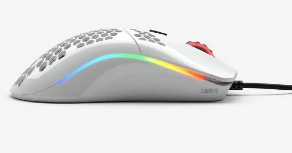 صورة ماوس Glorious O Glossy 59G White رقم 2